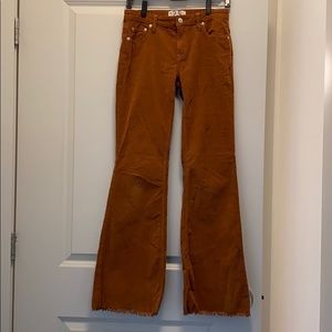 Corduroy bell bottom pants